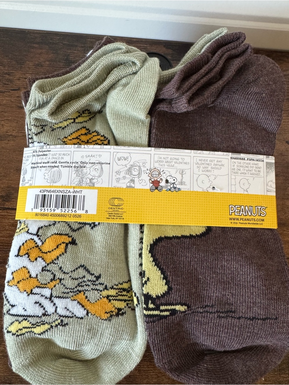 Peanuts Snoopy Fall No Show Socks 10 Pair Pack Shoe Size 4-10 NEW - Picture 5 of 5